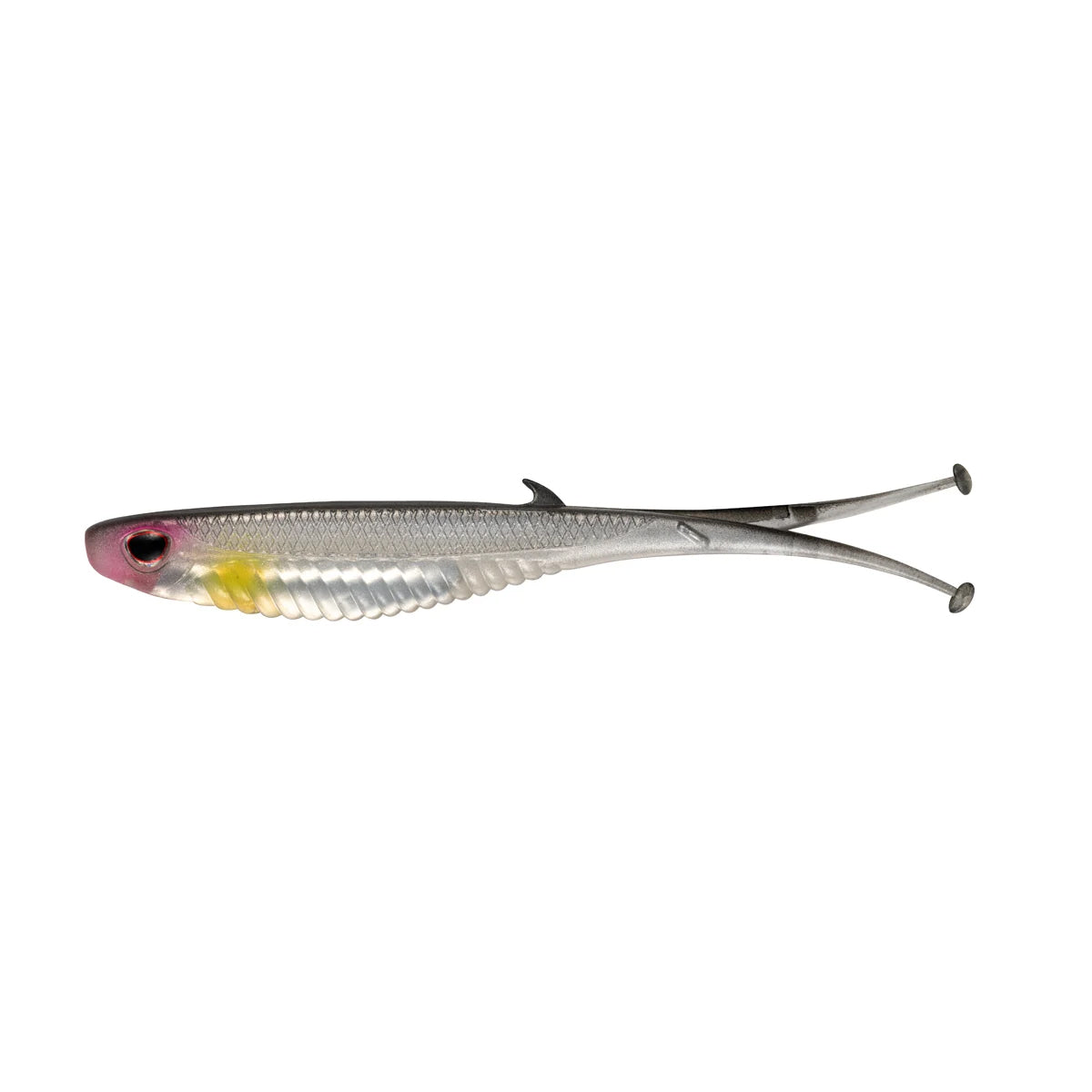 Nomad Design Live Ops Wingman 3.75in Silver Shad