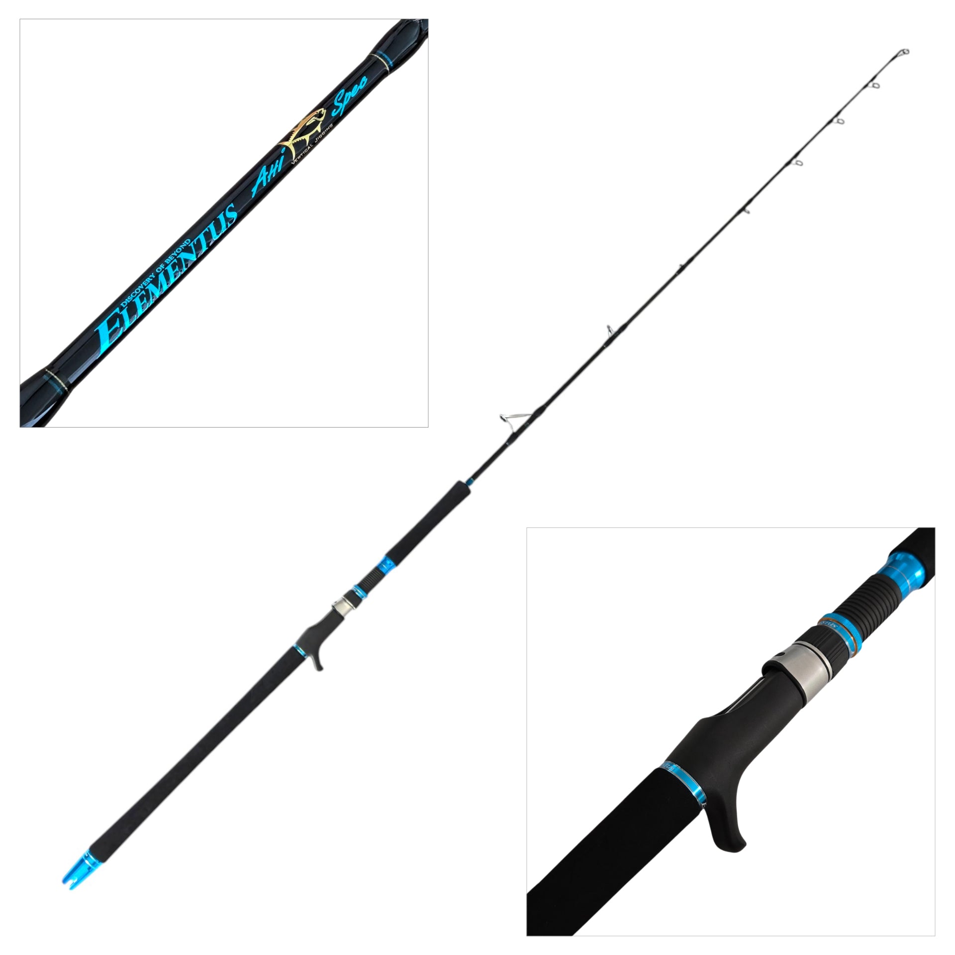 Oceans Legacy Elementus Ahi Spec Speed Jigging Cover