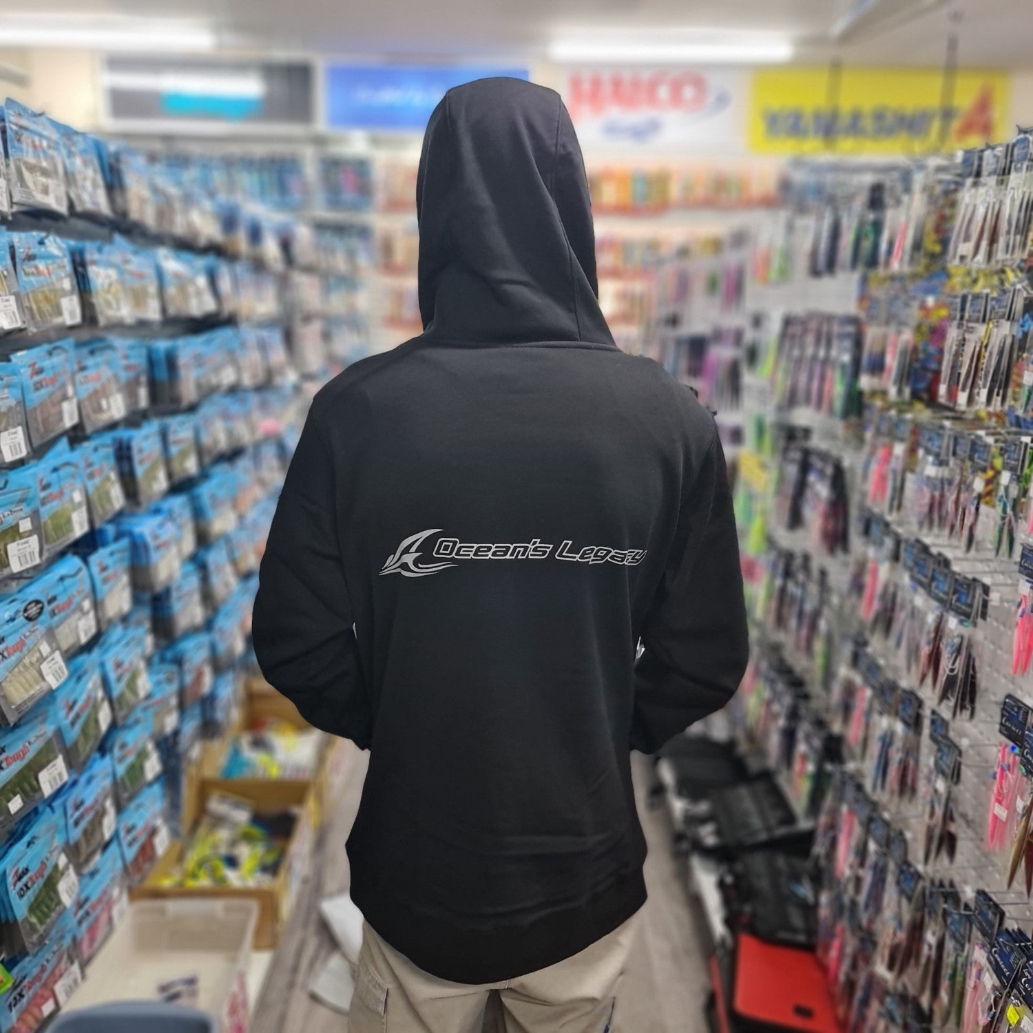 Oceans Legacy Fleece Hoodie - Black Back