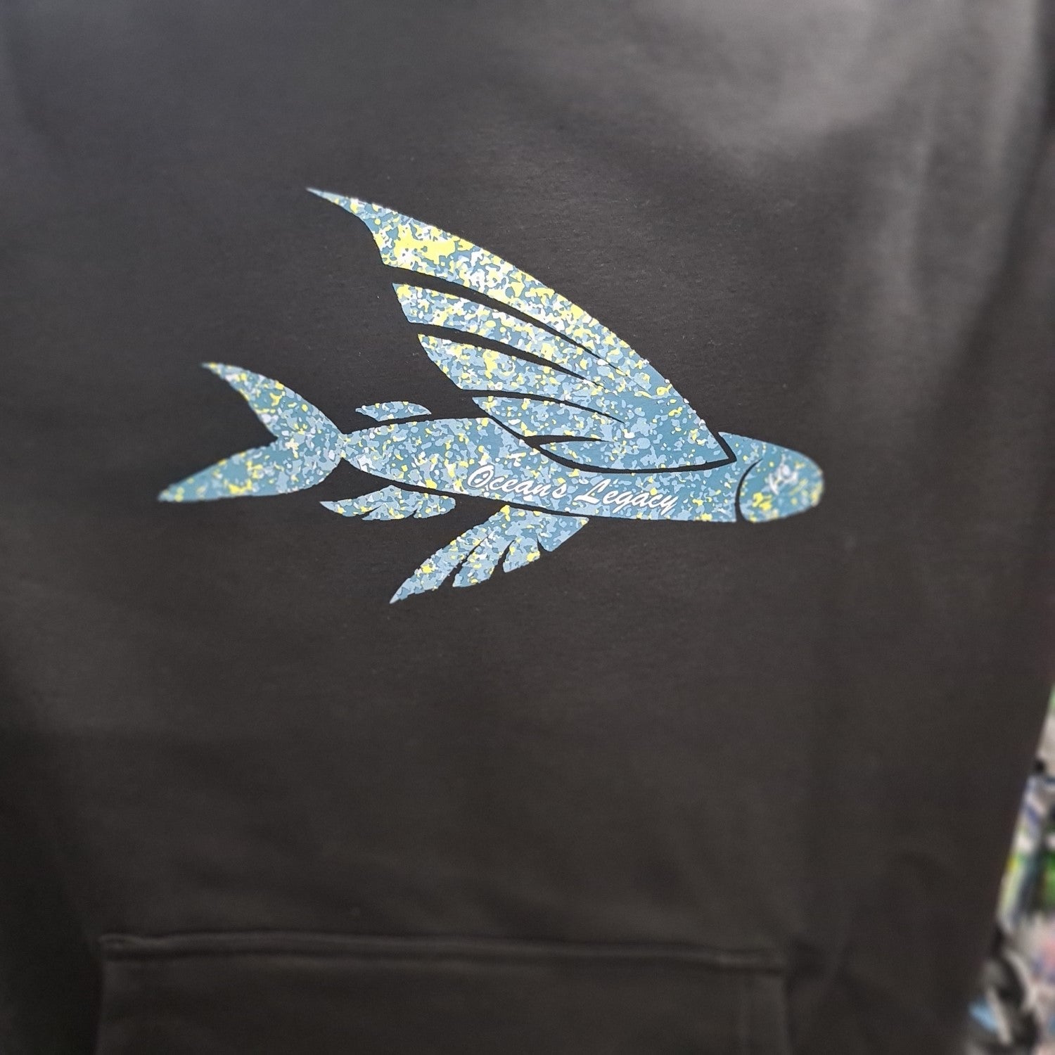 Oceans Legacy Fleece Hoodie - Black Logo
