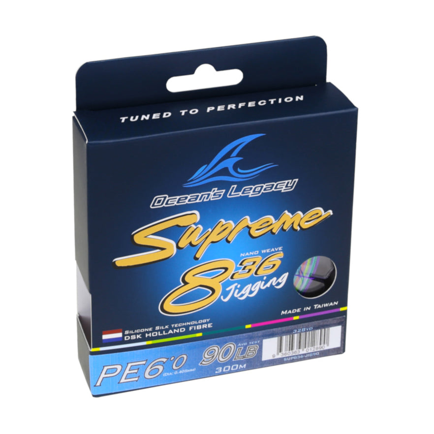 Oceans Legacy Supreme 836 Jigging Multi 300m PE6