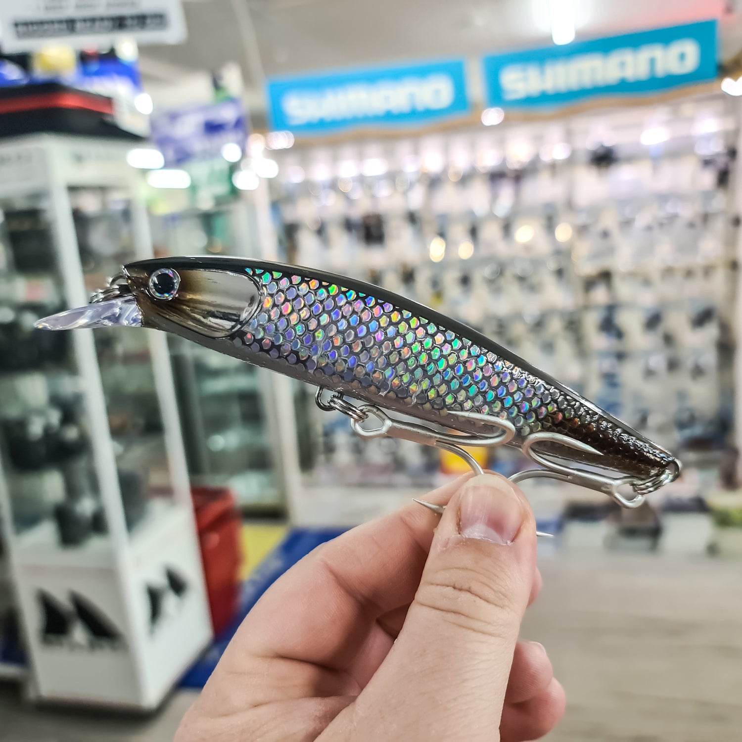 Oceans Legacy Tidalus Minnow 140 Slow Sink Diamonscale Mullet