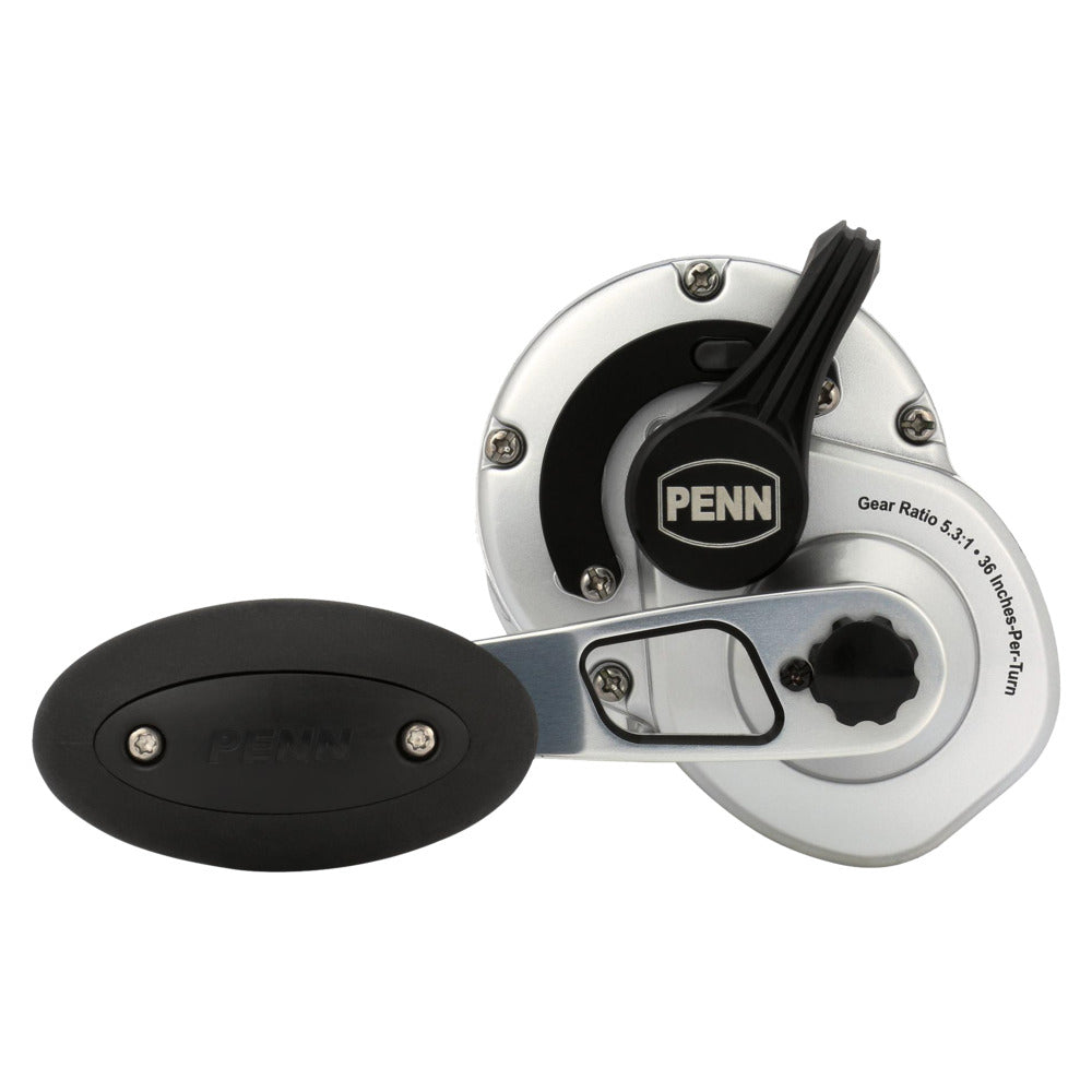 Penn Penn Fathom II Lever Drag - side view