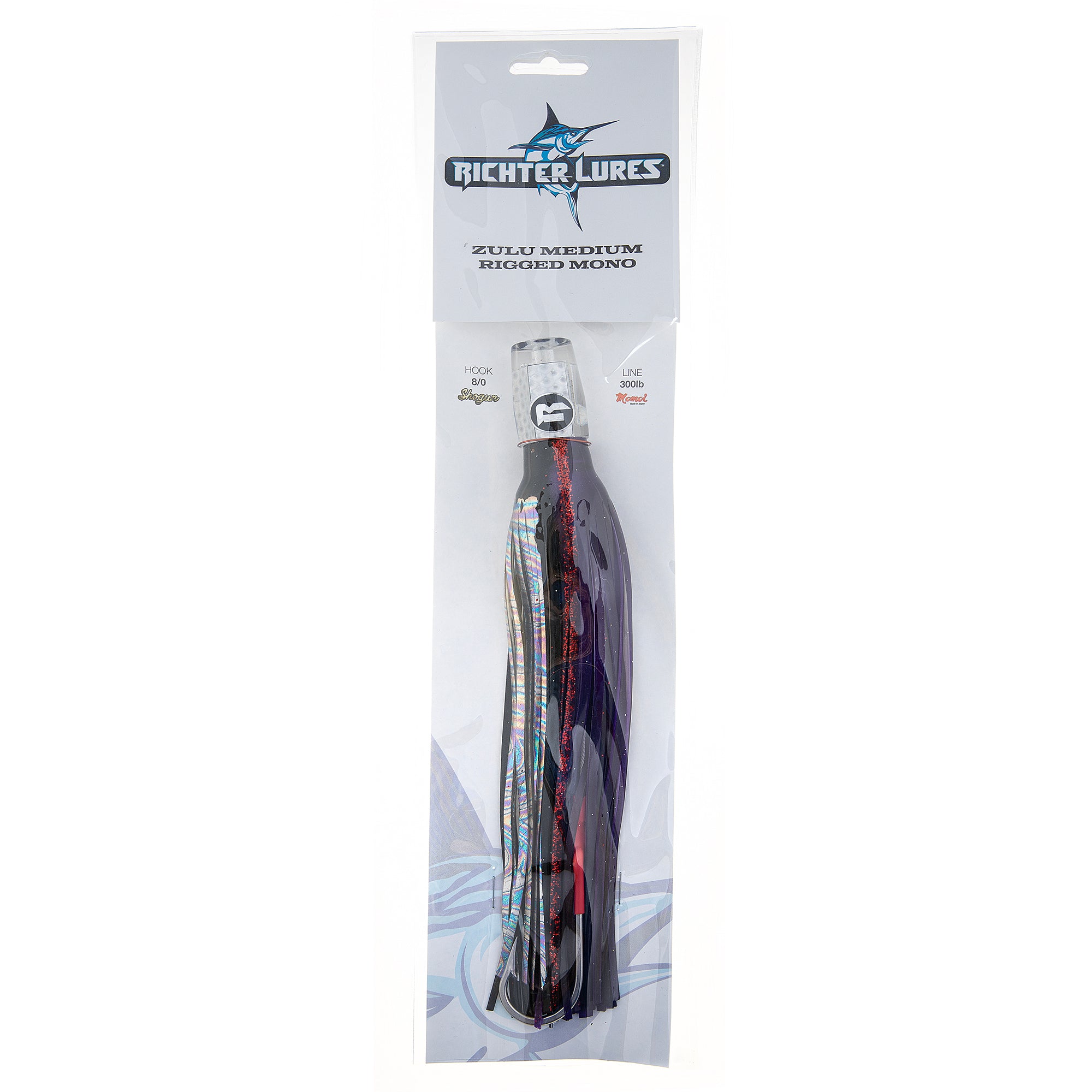 Richter Lures Zulu Medium Rigged Mono Old School