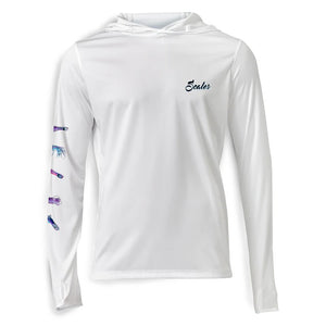 Scales Chasing Skirts Hooded Performance - White Front