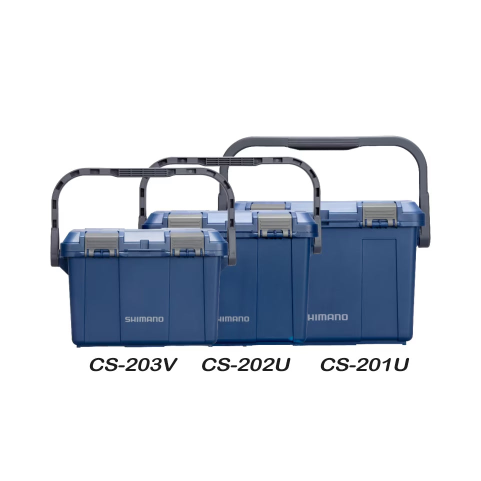 Shimano CS-201U Tackle Box - Navy Sizes