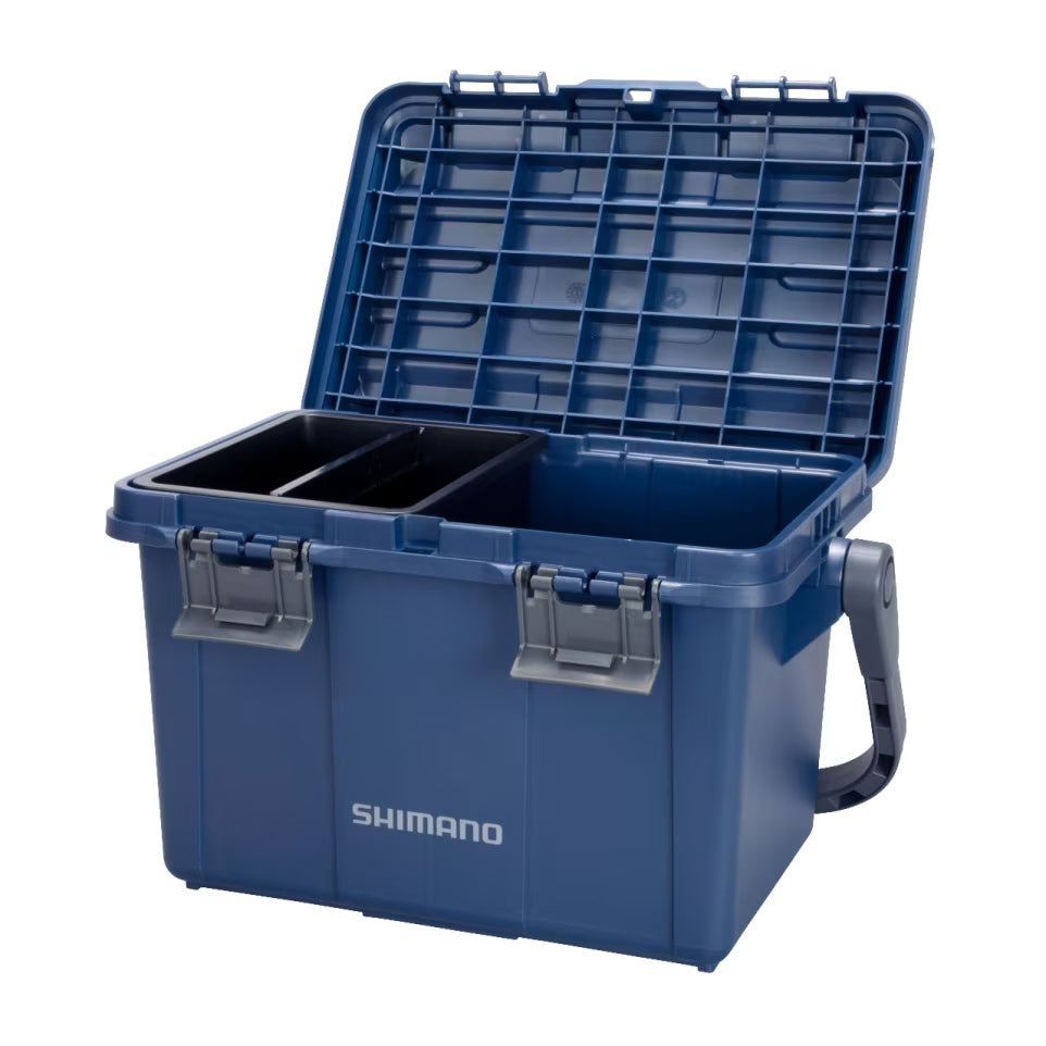 Shimano CS-203V Tackle Box - Navy Open
