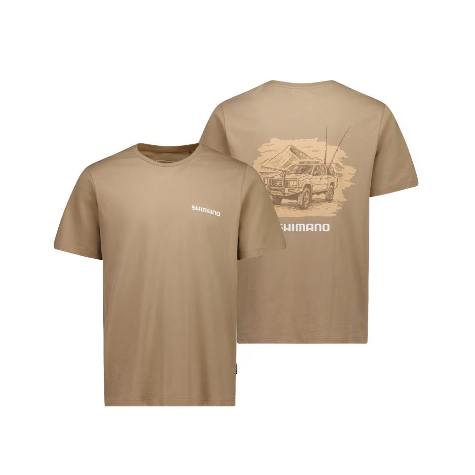 Shimano Coastal Tee - Sand Cover