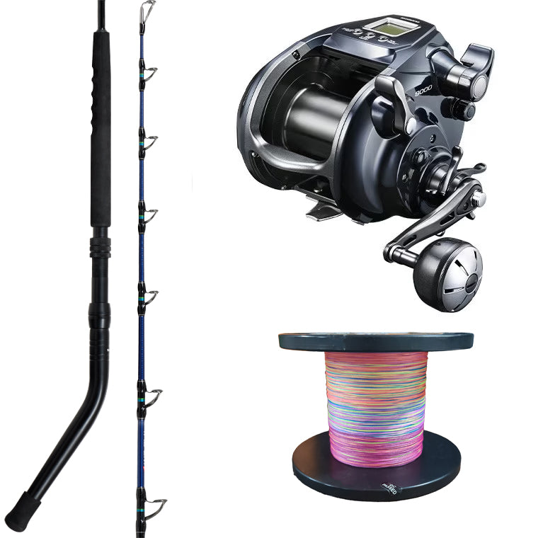 Shimano Electric Combo - Forcemaster 9000 / Tag-Em Sword Combo