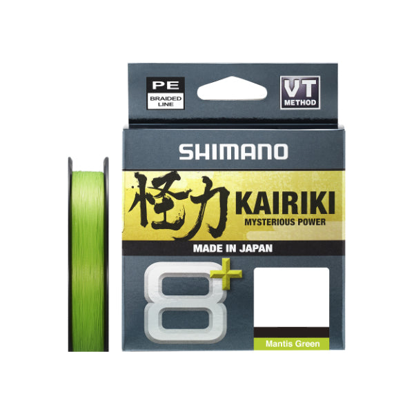 Shimano Kairiki 8+ 300m - Mantis Green Cover