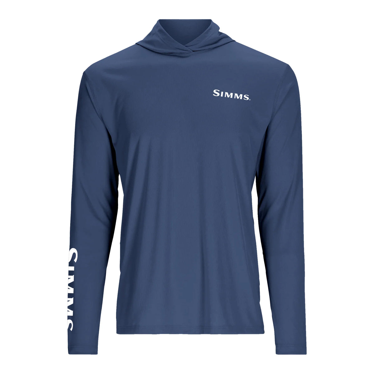 Simms 26 Solartech Hoody - Snapper Navy Front