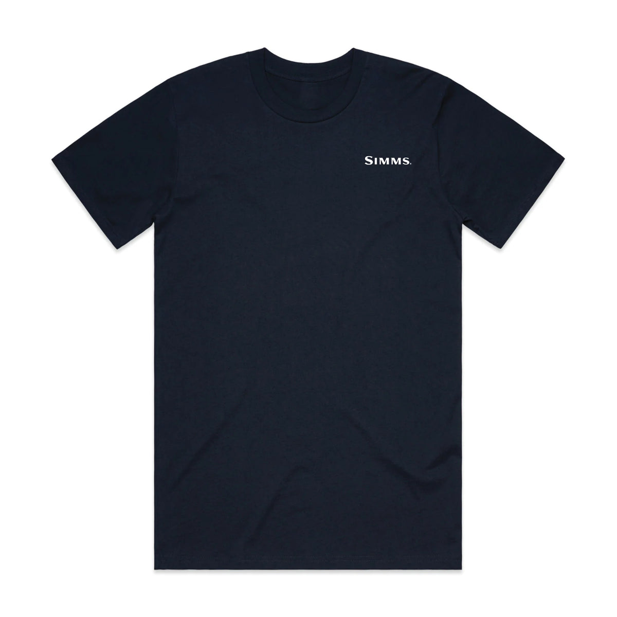 Simms 26 Tee - Rainbow Rise Navy Front