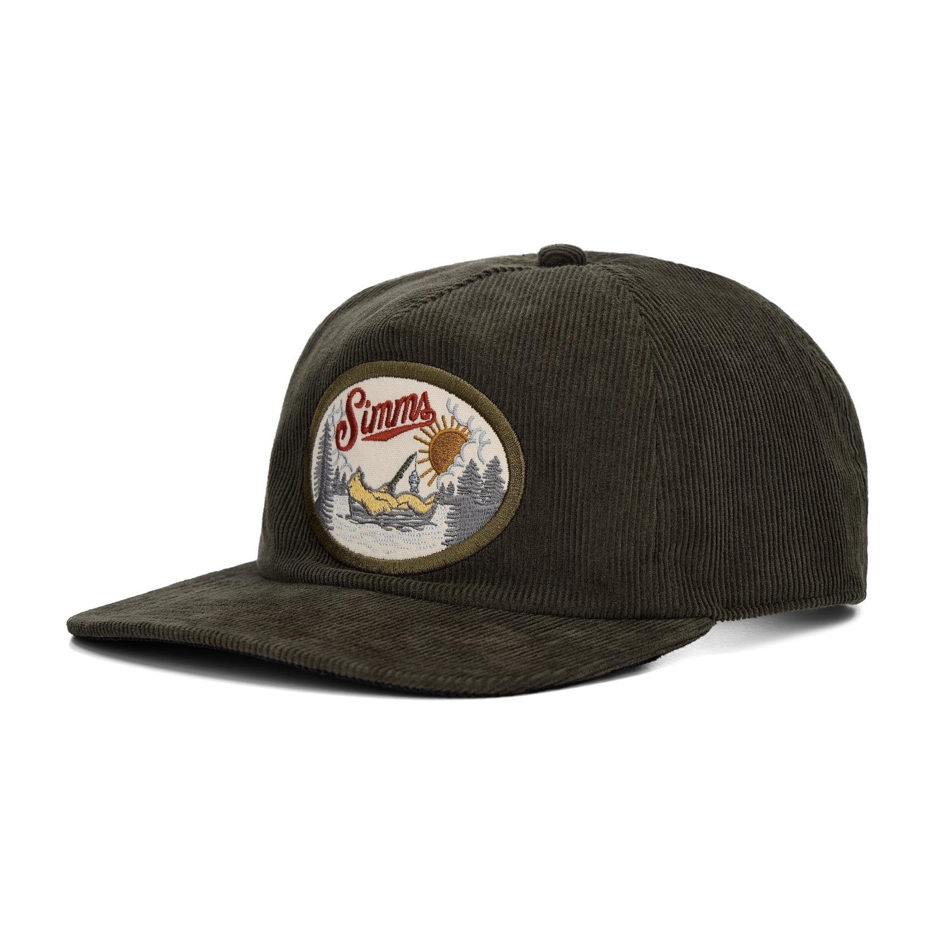 Simms Double Haul Corduroy Cap Loden