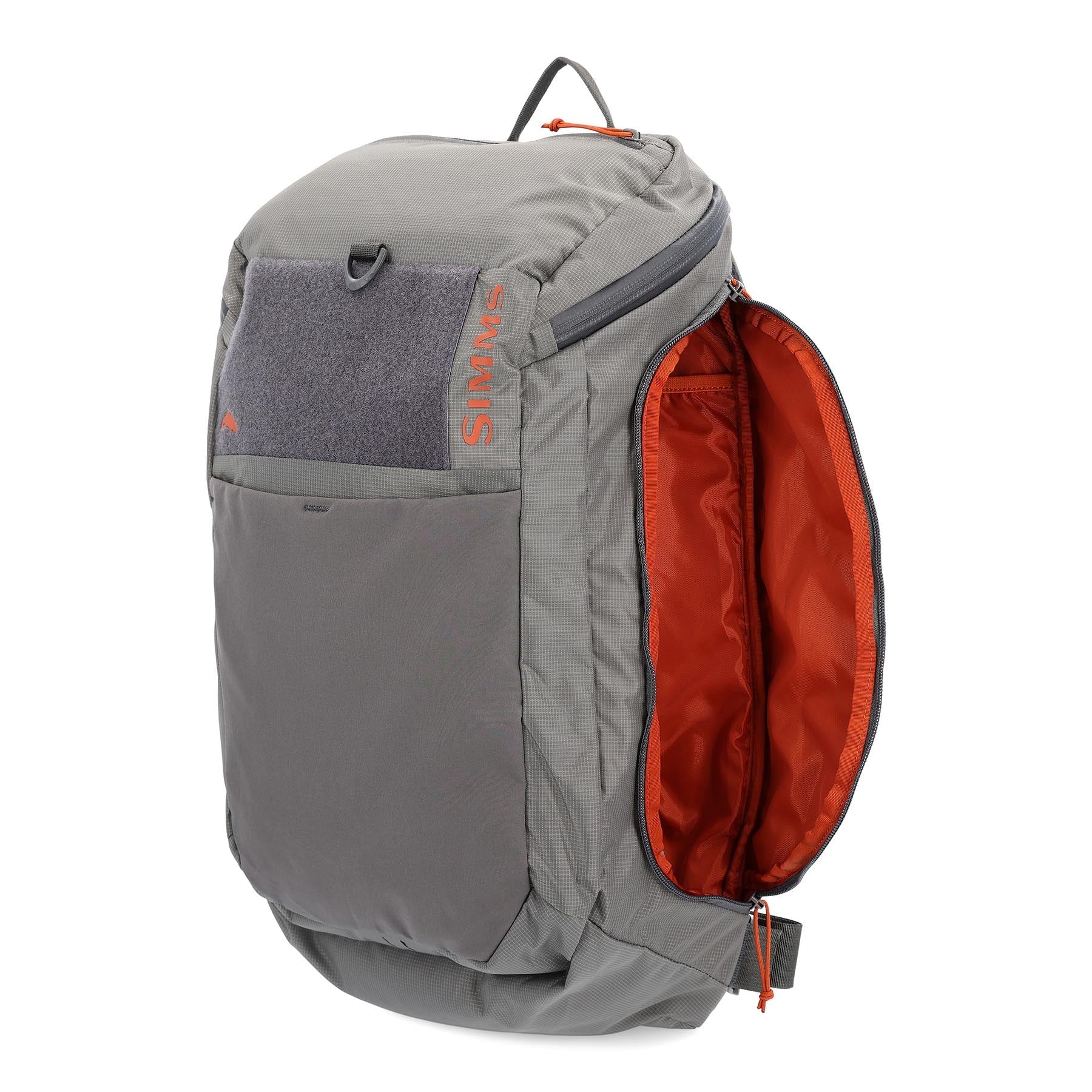 Simms Freestone Backpack Pewter Open