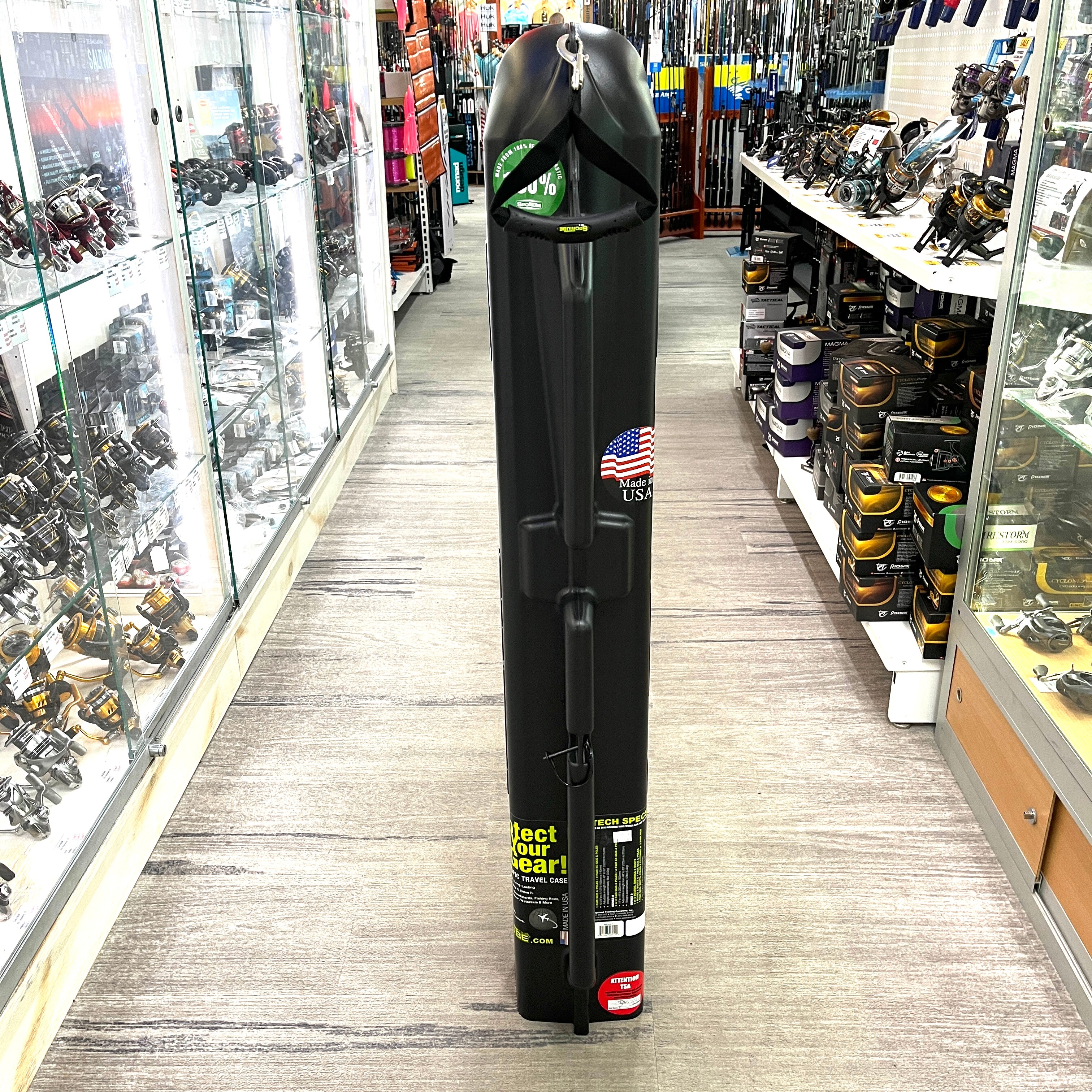 Sportube Series 1 - Telescopic Fishing Rod Tube Black