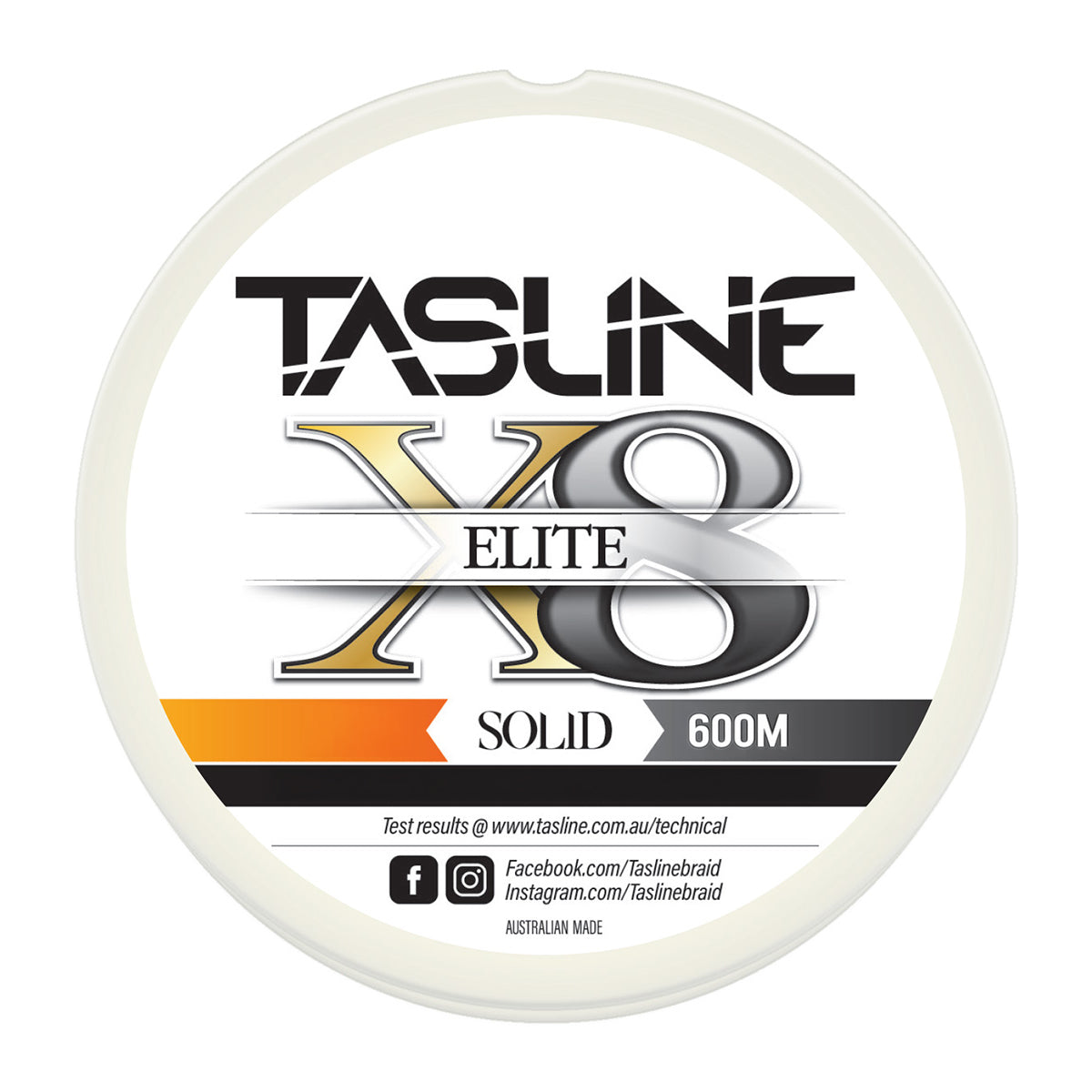 Tasline Elite X8 Solid 600m Cover