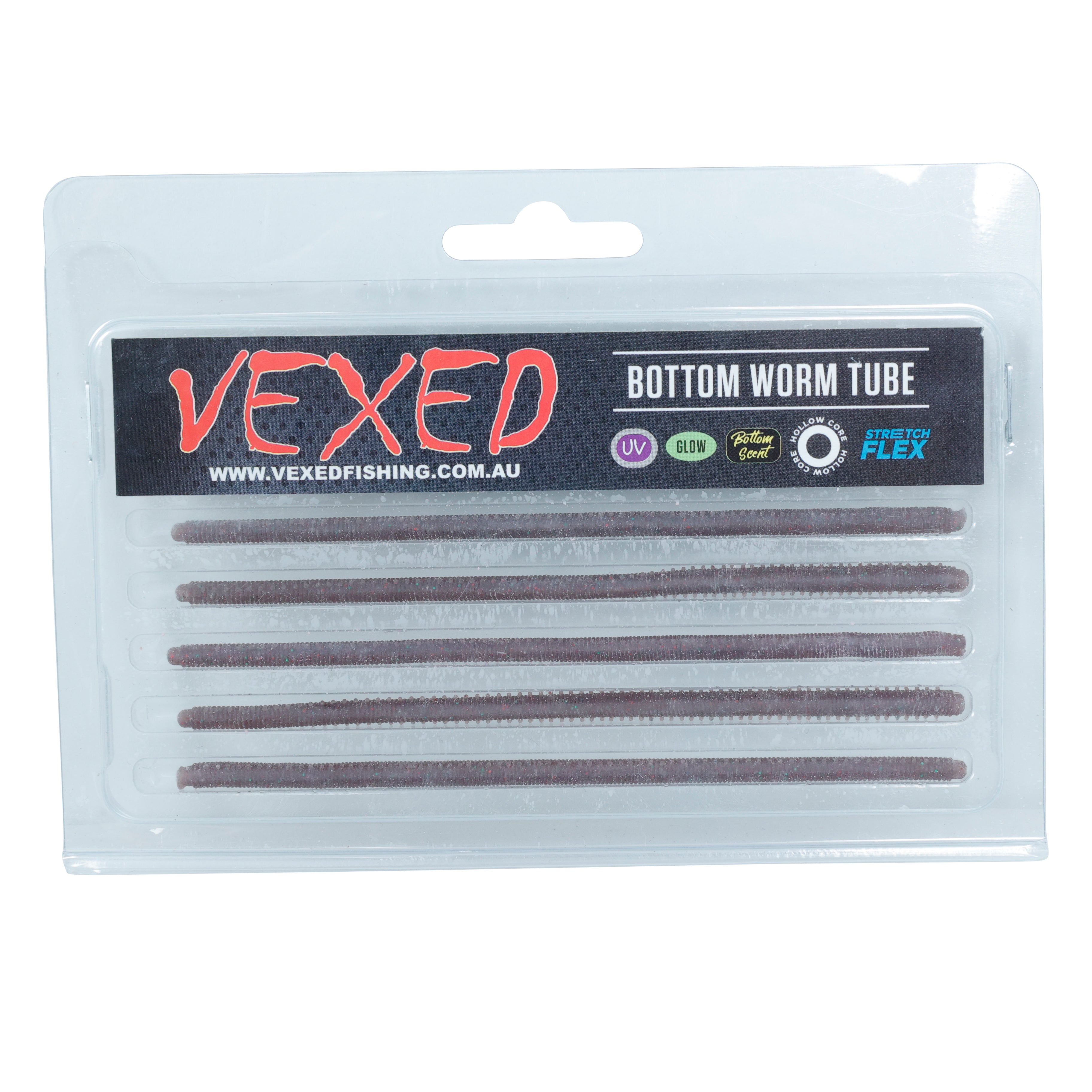 Vexed Bottom Worm Tube 130mm BW