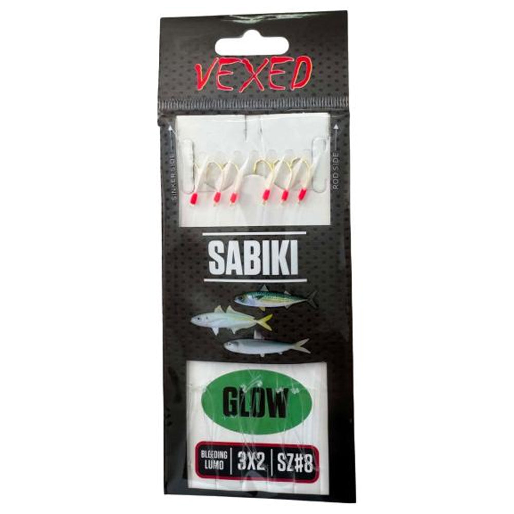 Vexed Sabiki 3 X 2 Bleeding Lumo Cover