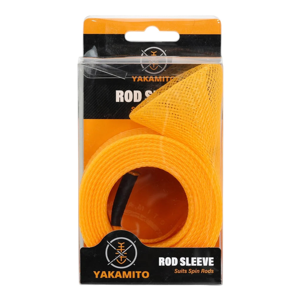 Yakamito Rod Sleeve - Orange Spin