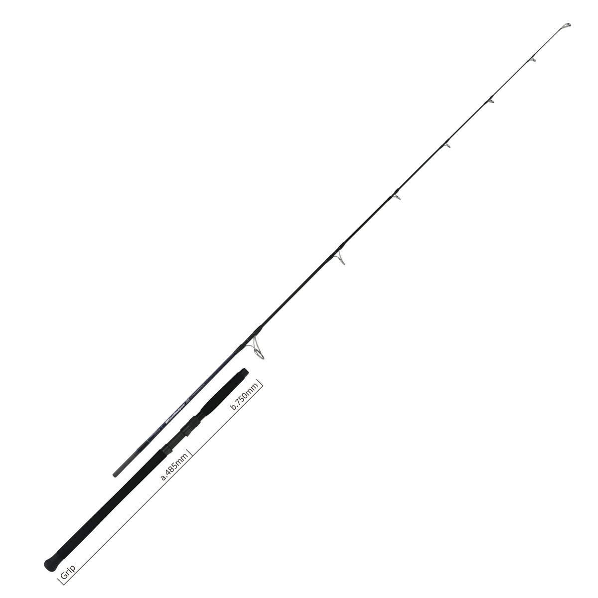 Yamaga Blanks 25 Blue Sniper Boat Casting 79/5