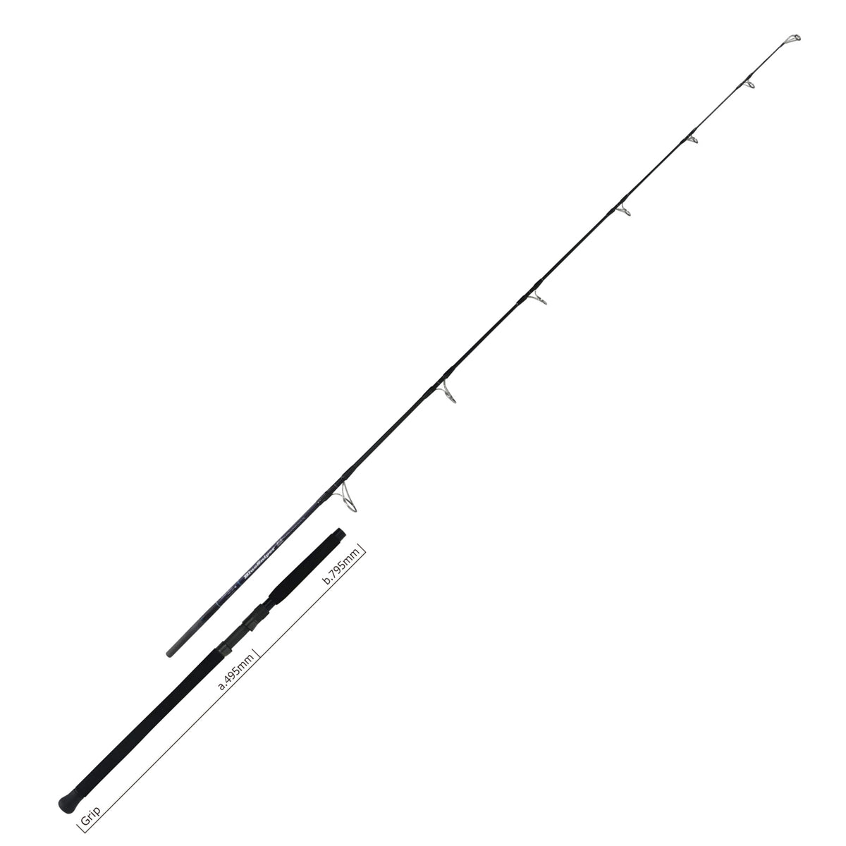 Yamaga Blanks 25 Blue Sniper Boat Casting 81/8