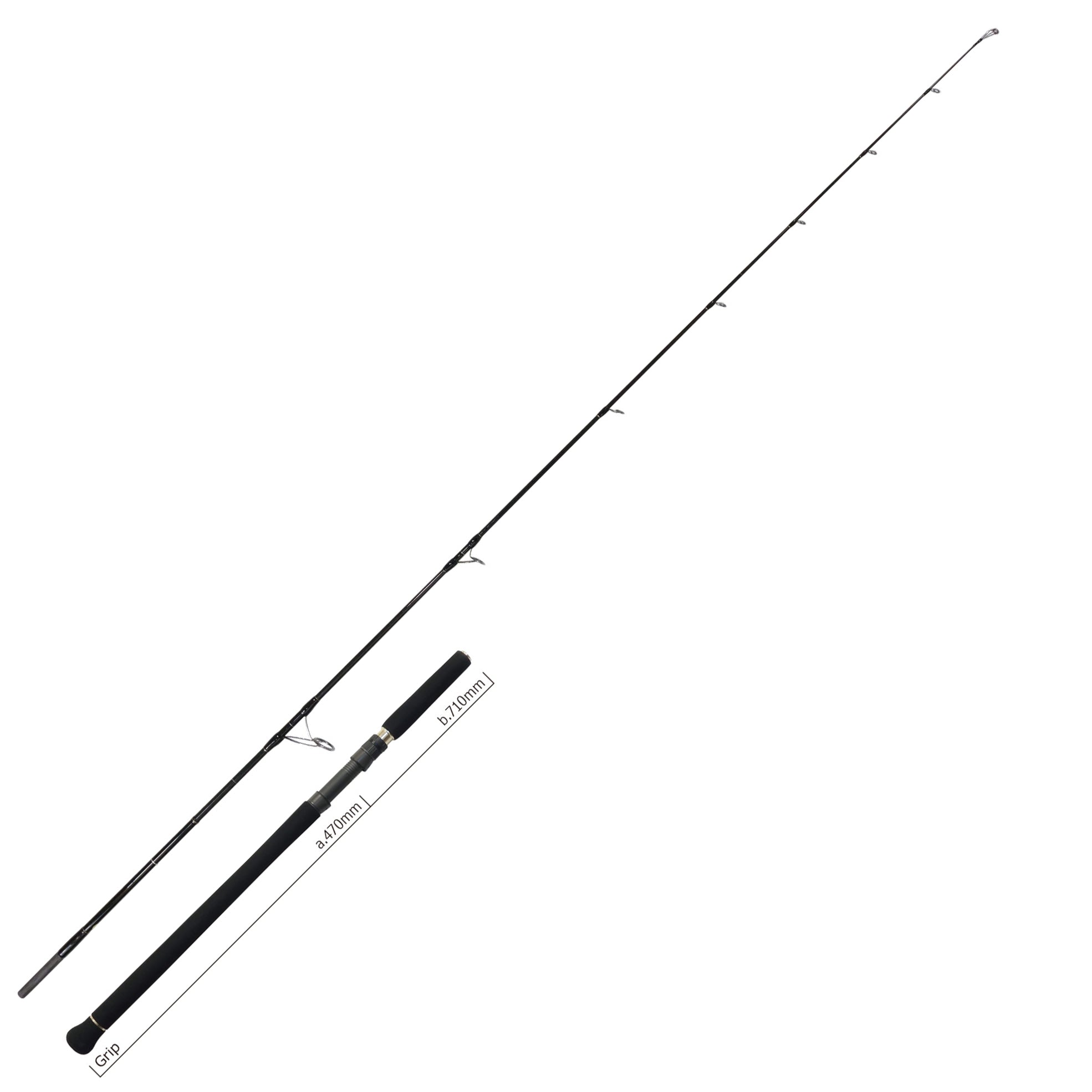 Yamaga Blanks BlueSniper Boat Casting 81/2