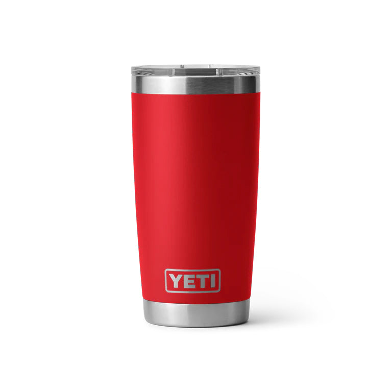 Yeti Rambler 20oz Tumbler w/ MagSlider Lid Rescue Red