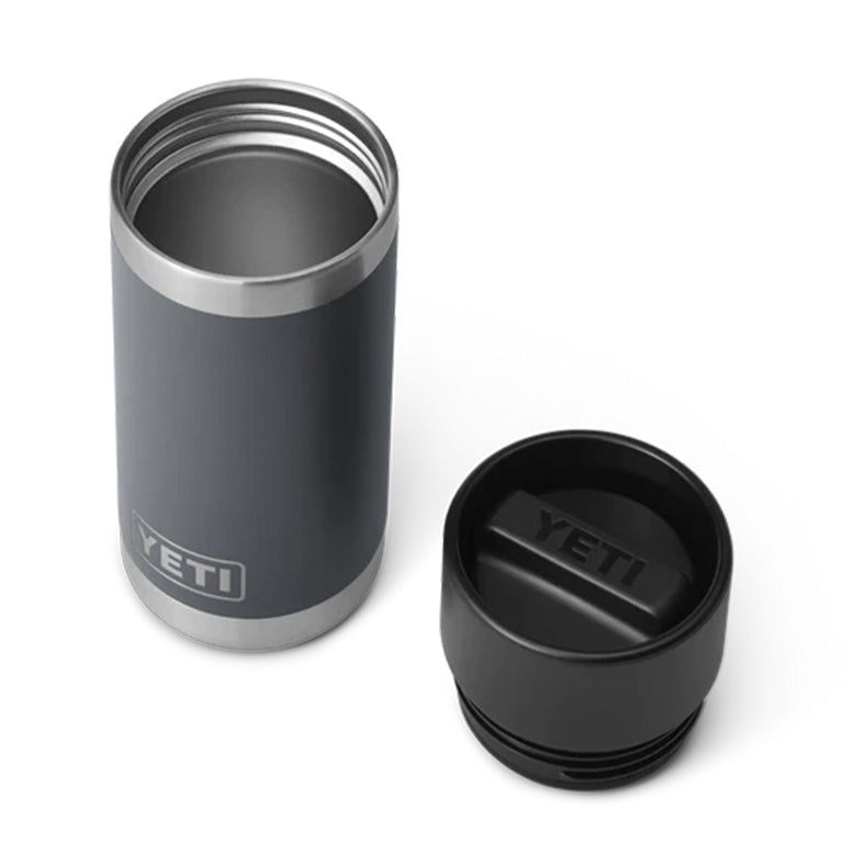 Yeti Rambler 12oz Bottle With HotShot Cap Charcoal