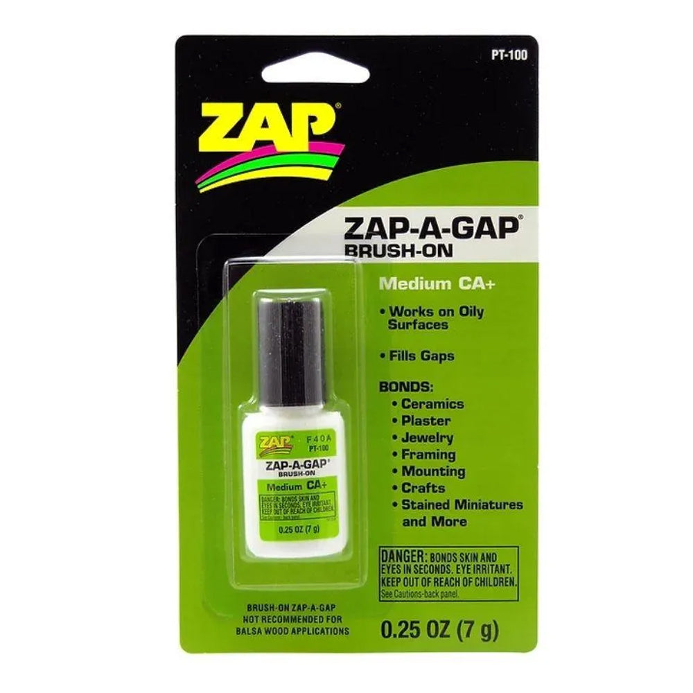 Zap Zap-A-Gap Brush-On Medium CA+ 7g Cover