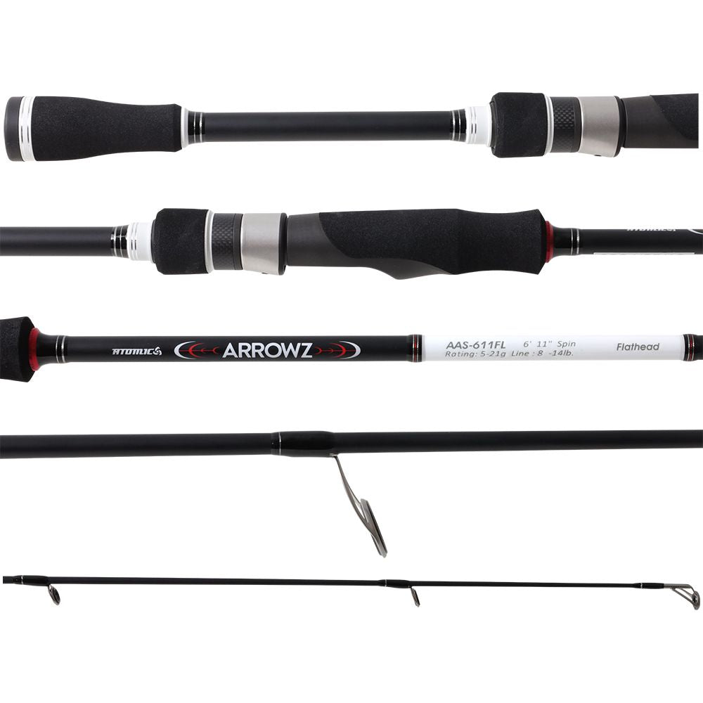 Atomic Arrowz Flathead Series AAS-611FL Light Spin rod