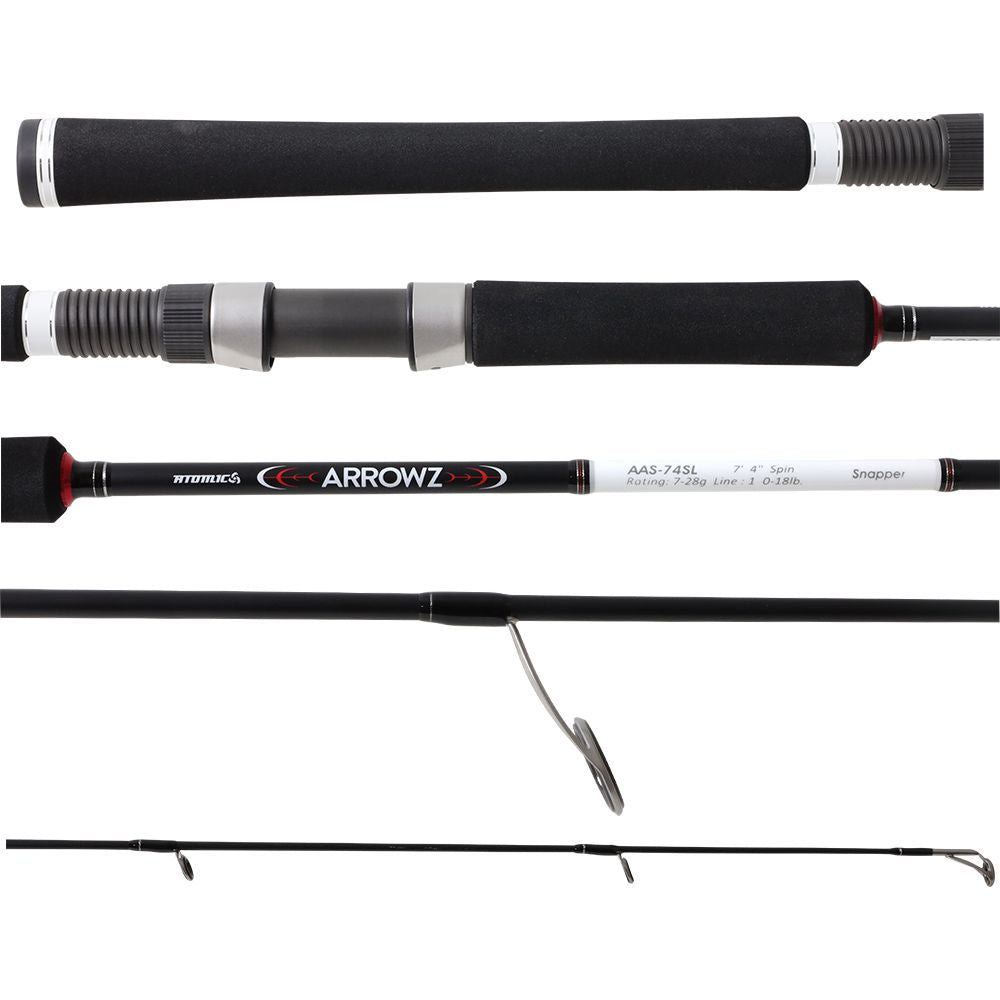 Atomic Arrowz Snapper Series AAS-74SL spinning rod