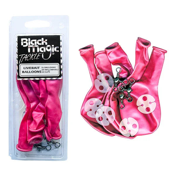 Black Magic Livebait Balloons