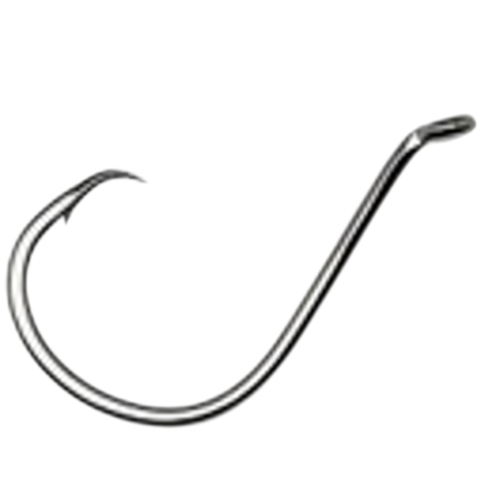 Konan Octopus Circle Black Nickel Hooks - fishing hooks