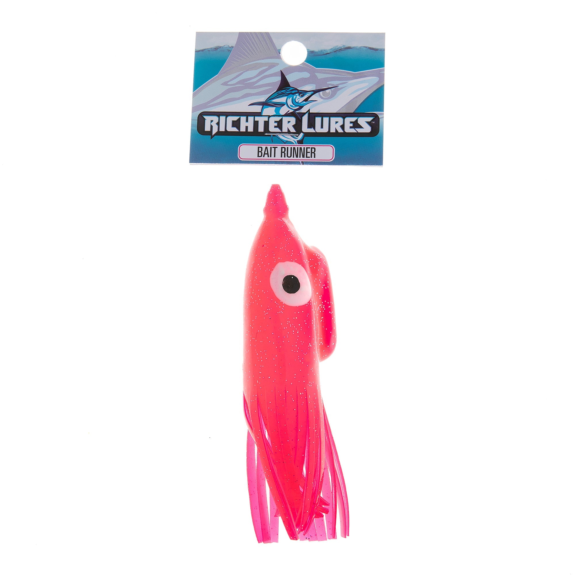 Richter Bait Runner lure in Fluro Pink