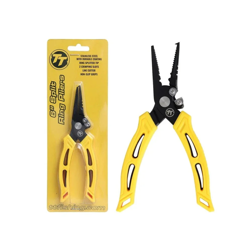 Tackle Tactics TT Split Ring Pliers 6in