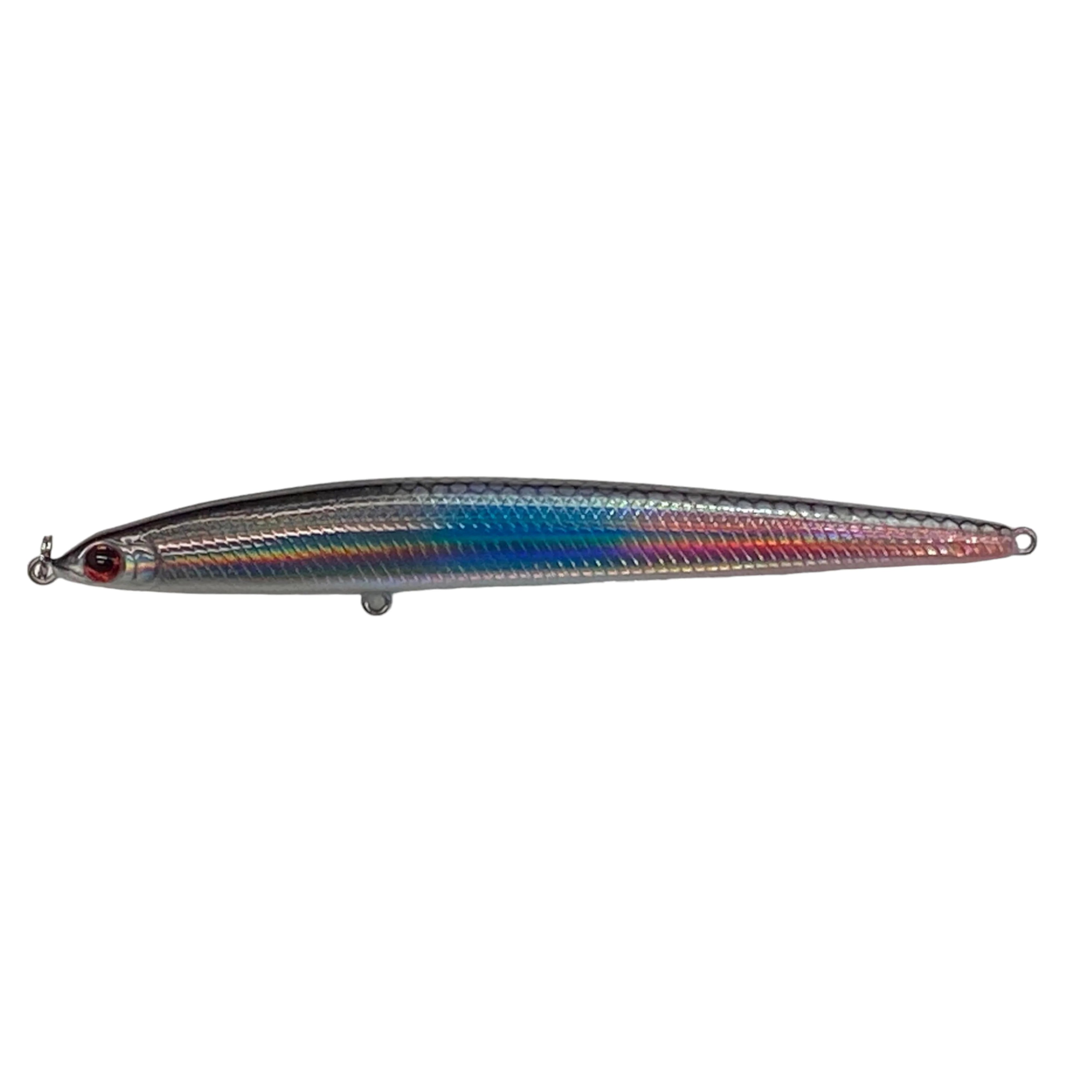 Yakamito Sub Minnow 125 stickbait lure in Saury colour