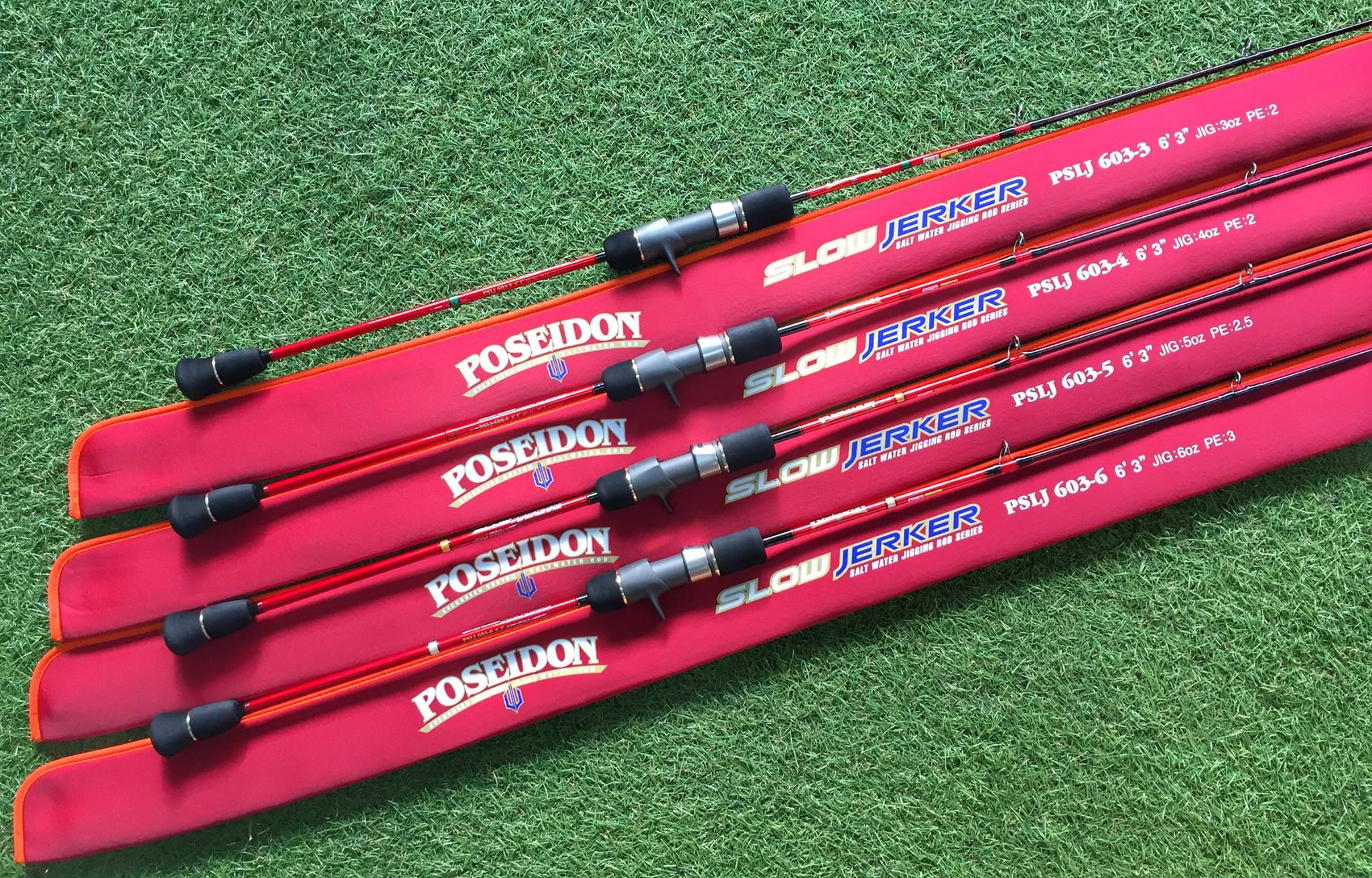 Evergreen Poseidon Slow Jerker Limited Edition Red