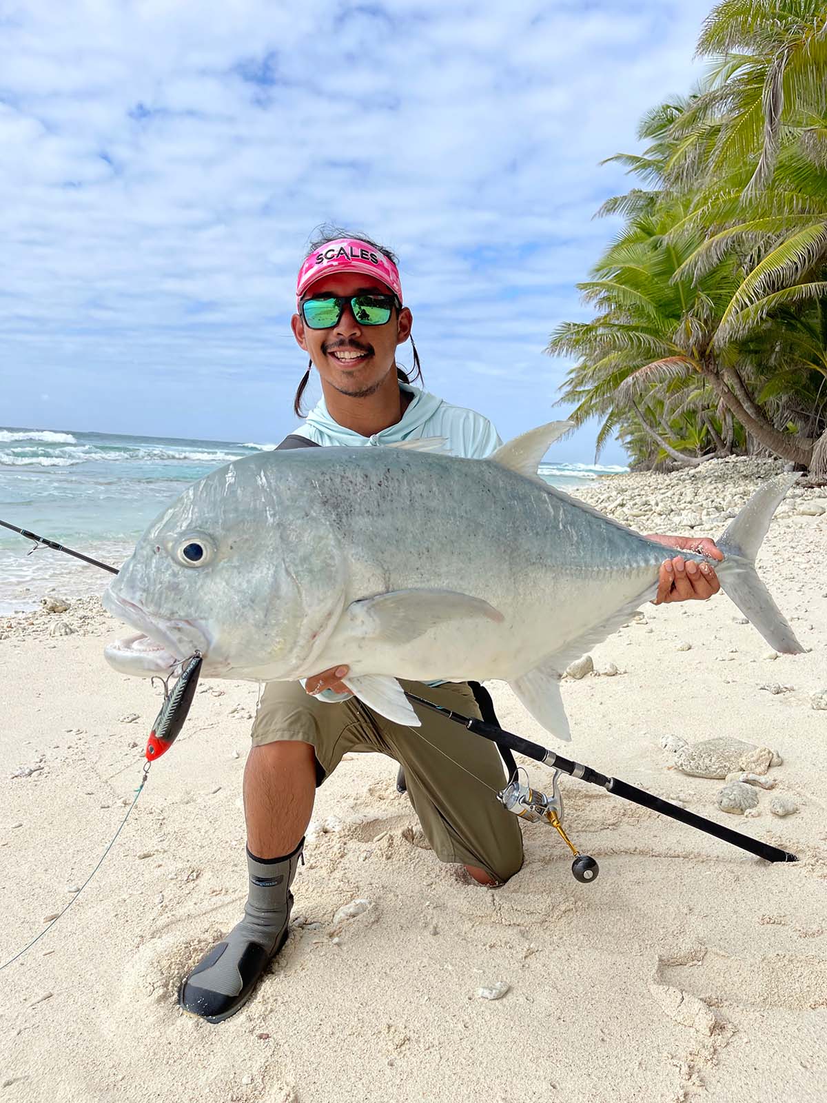 GT Caught with Grinder 8X Braided Leader