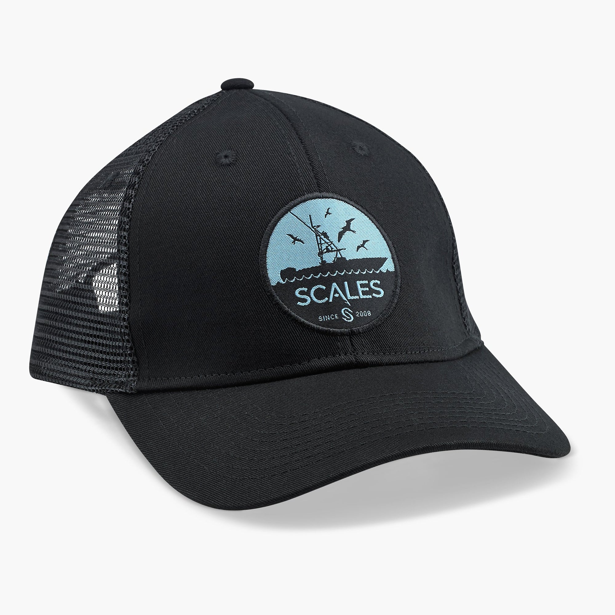 Scales Gear Frenzy Trucker Black Cap