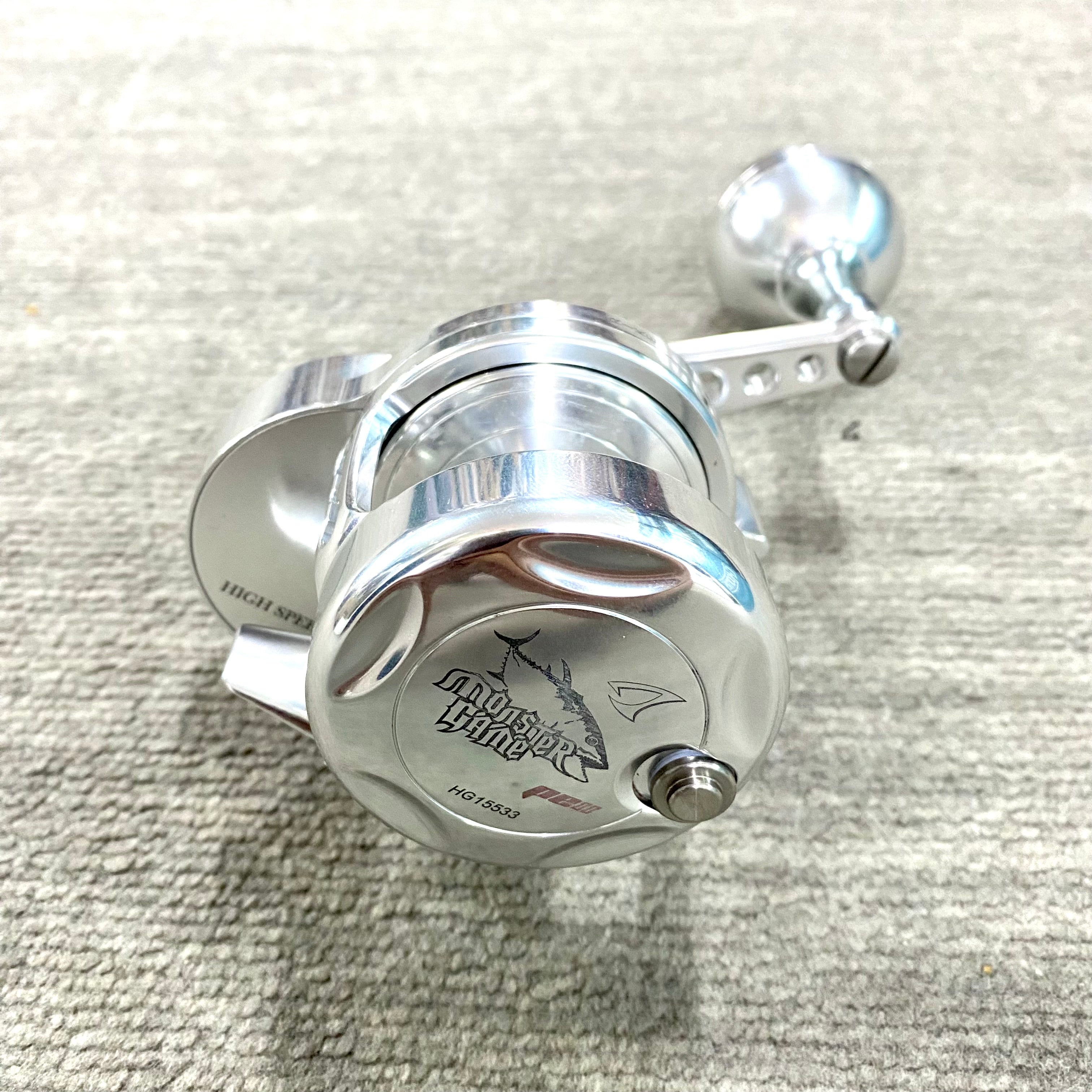Jigging Master Monster Game PE2 Right Handed Silver Silver