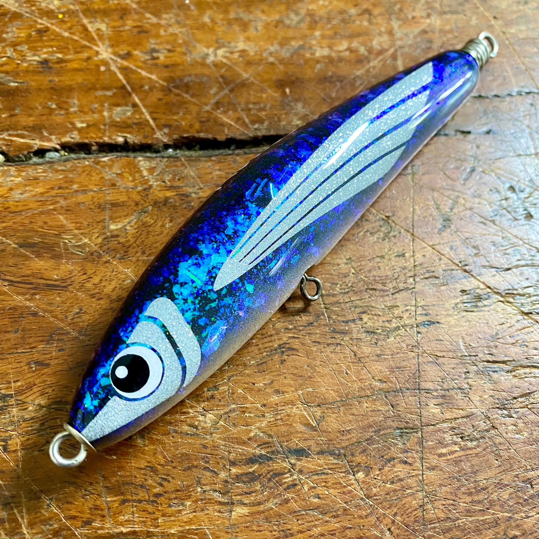 Reaction Lures S40 - 40g Sinking Stickbait Blue Flake