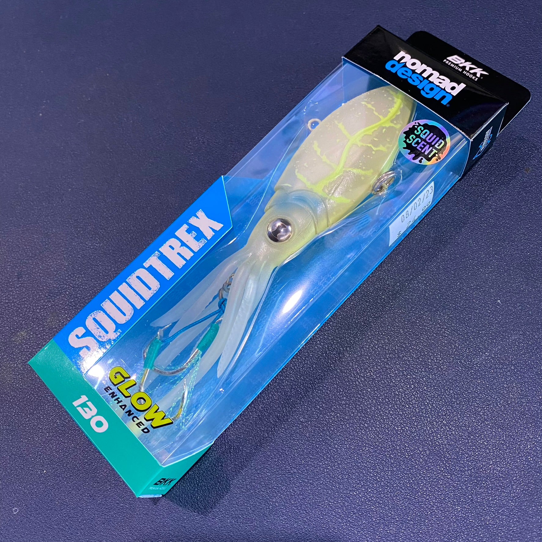 Nomad Squidtrex 130 Vibe - 130mm 92gm WTG White Glow