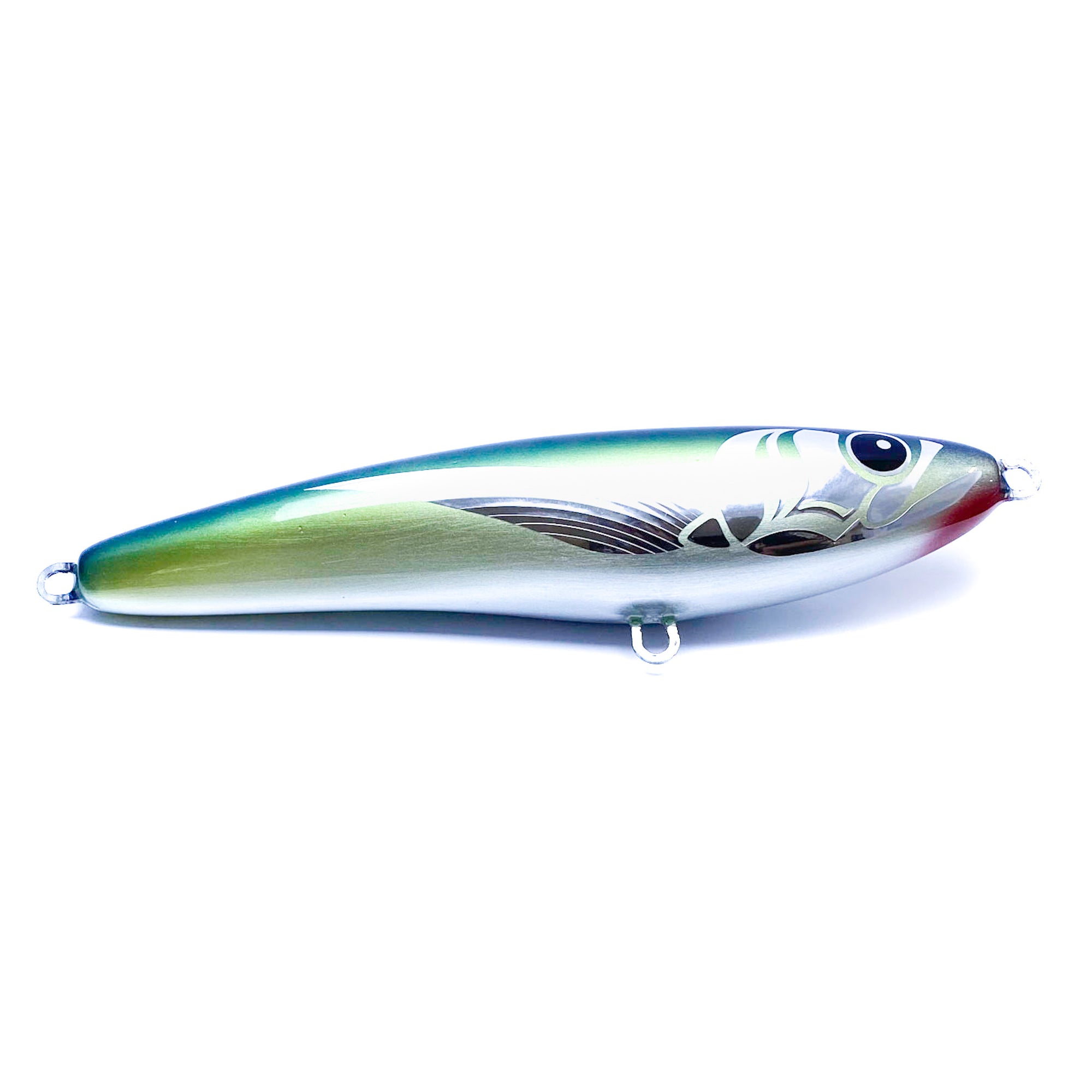 Load Lures Instigator 200F GT Floating Stickbait Yellowfin Silver Foil