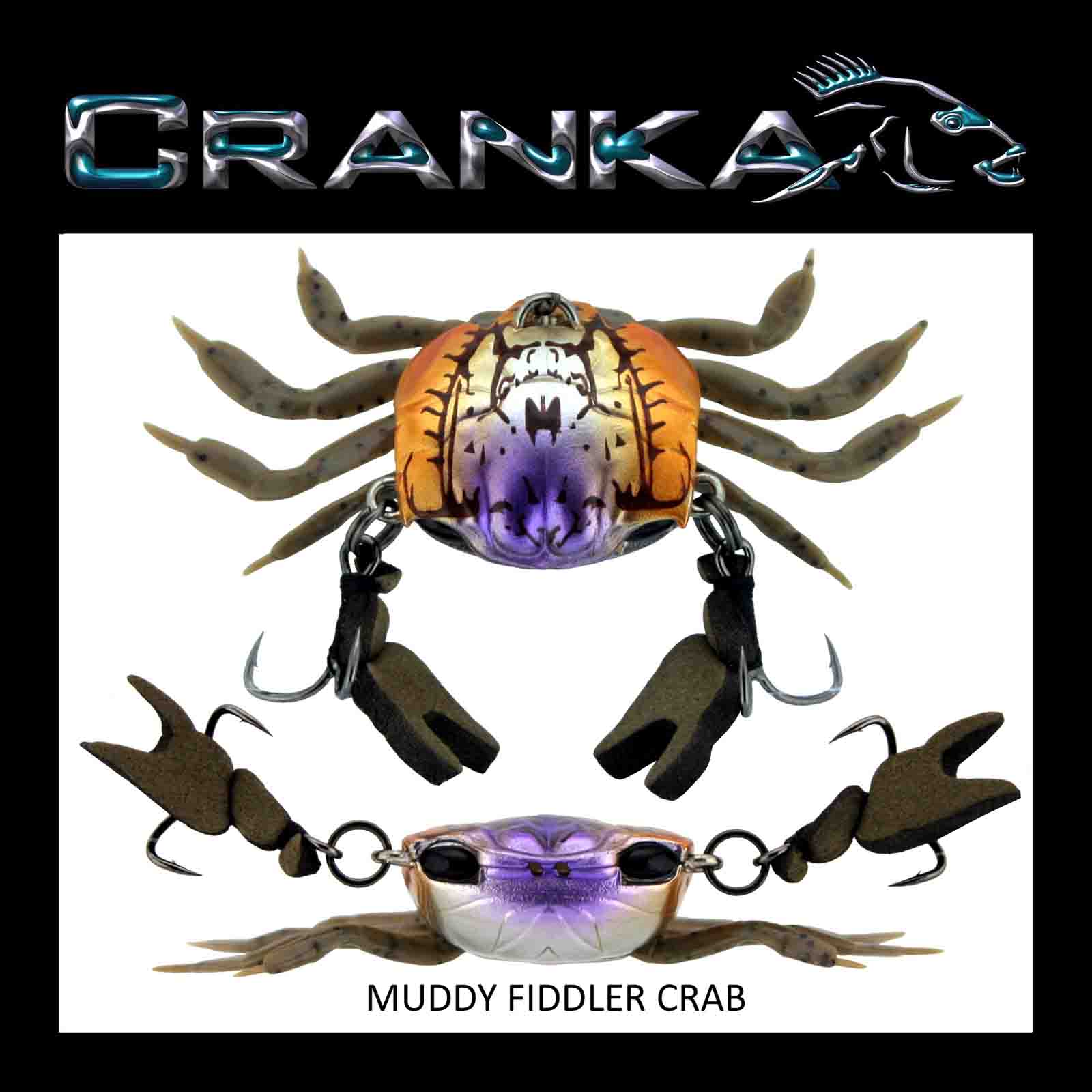 Cranka Crab 65mm 9.5g - Compleat Angler Nedlands