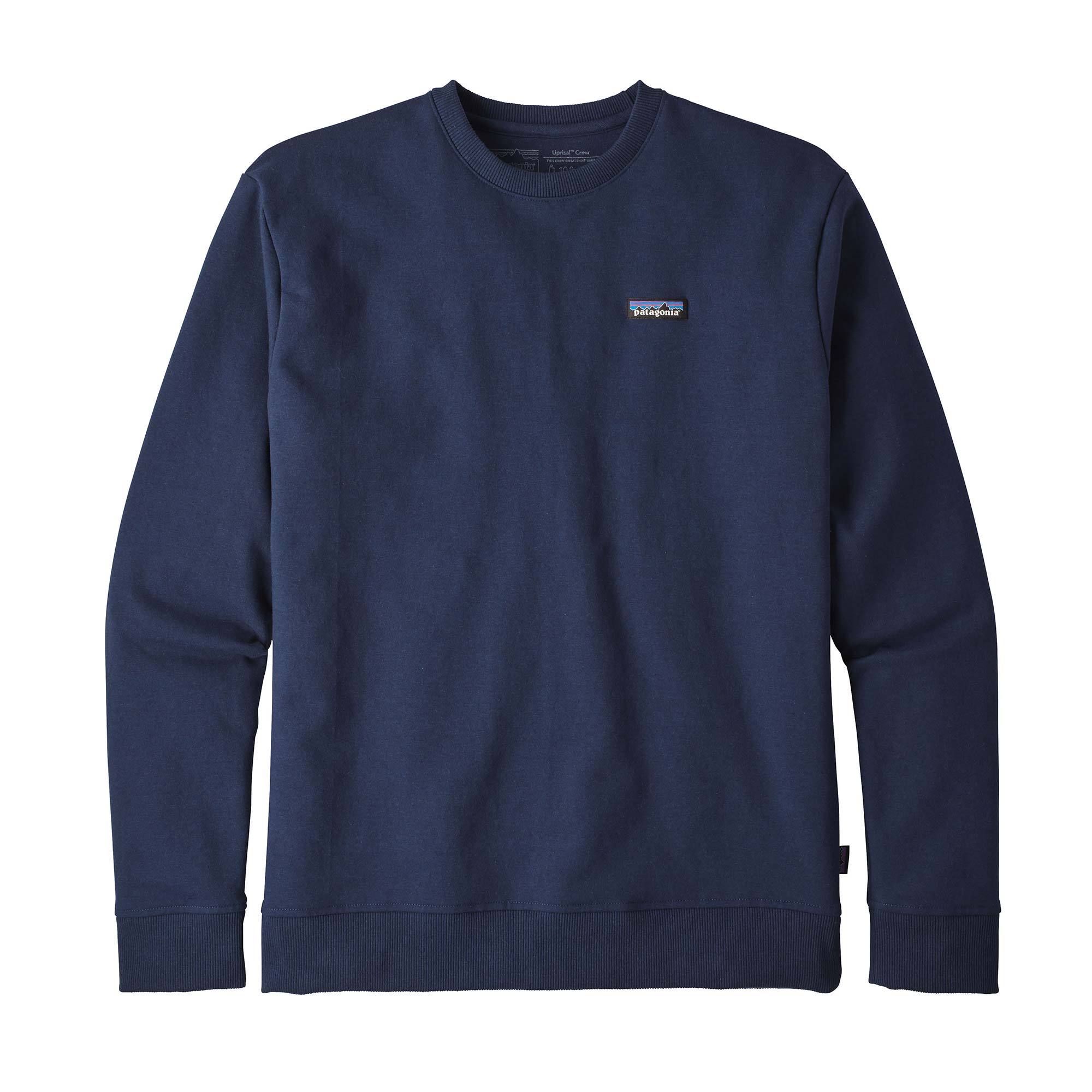 Patagonia P6 Label Uprisal Crew Sweatshirt Classic Navy