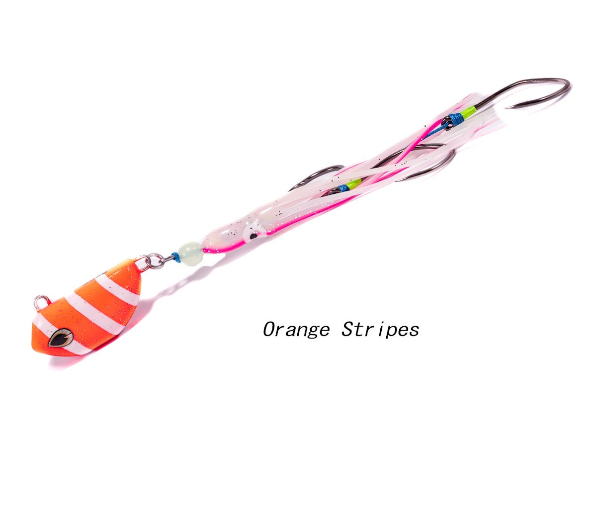 Snapbait Triple Threat Hybrid Bait Jig Lumo Orange Stripe