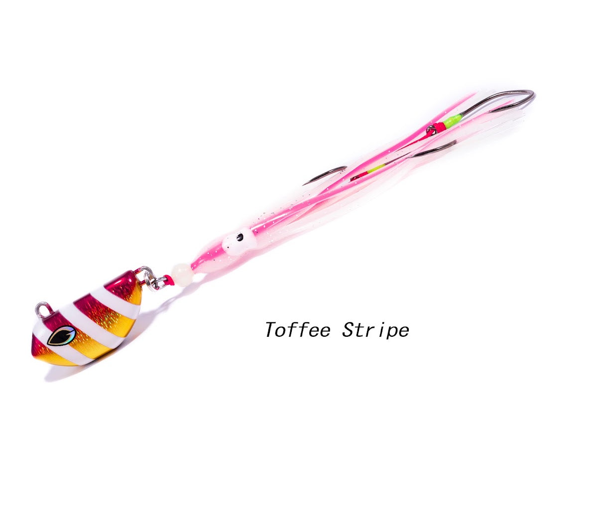 Snapbait Triple Threat Hybrid Bait Jig Toffee Stripe