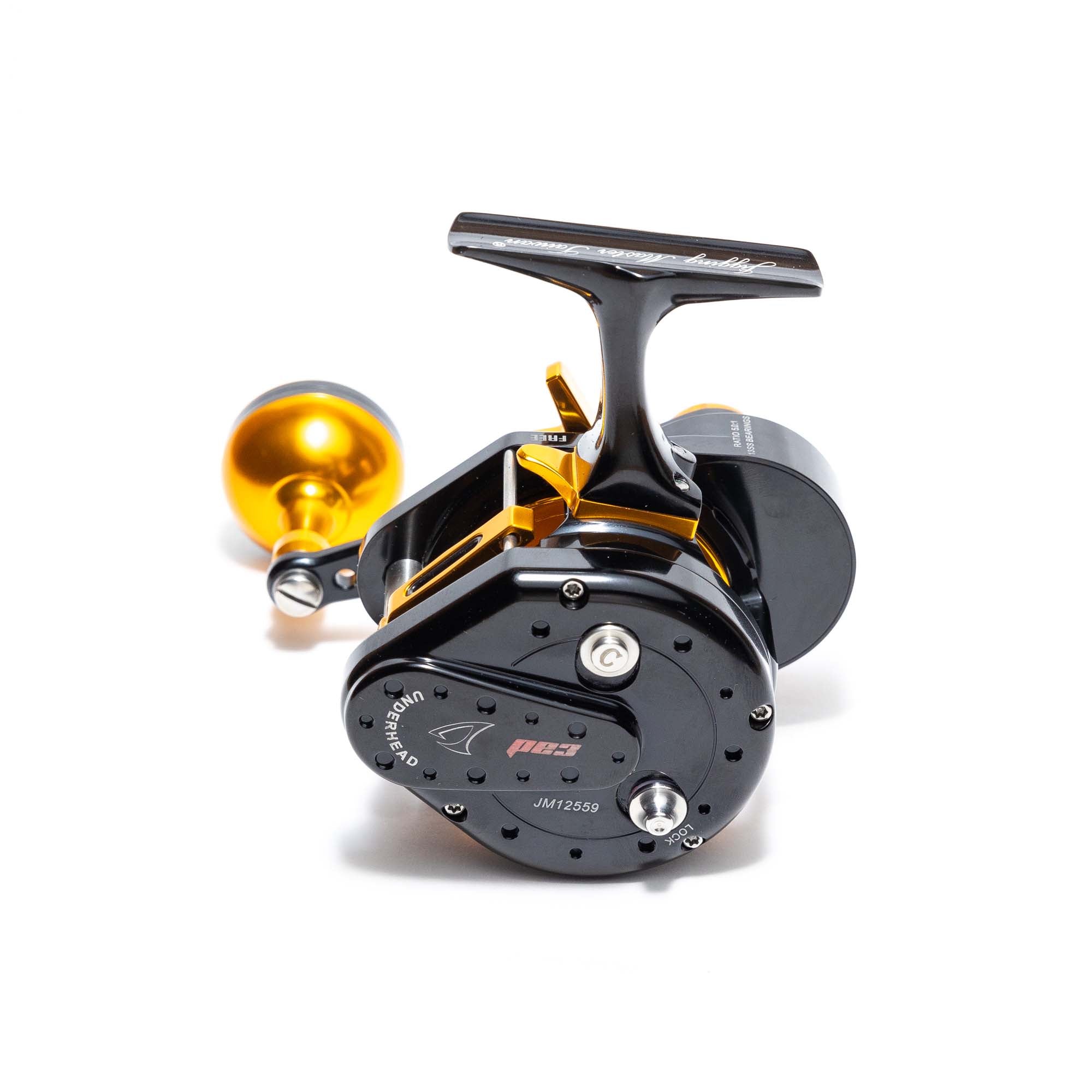 Jigging Master Underhead PE3 Right Handed Black Gold