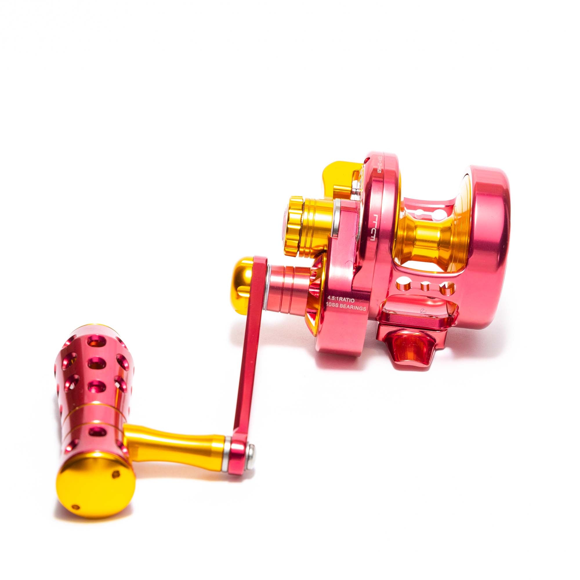 Jigging Master Powerspell PE3 Right Handed Red Gold