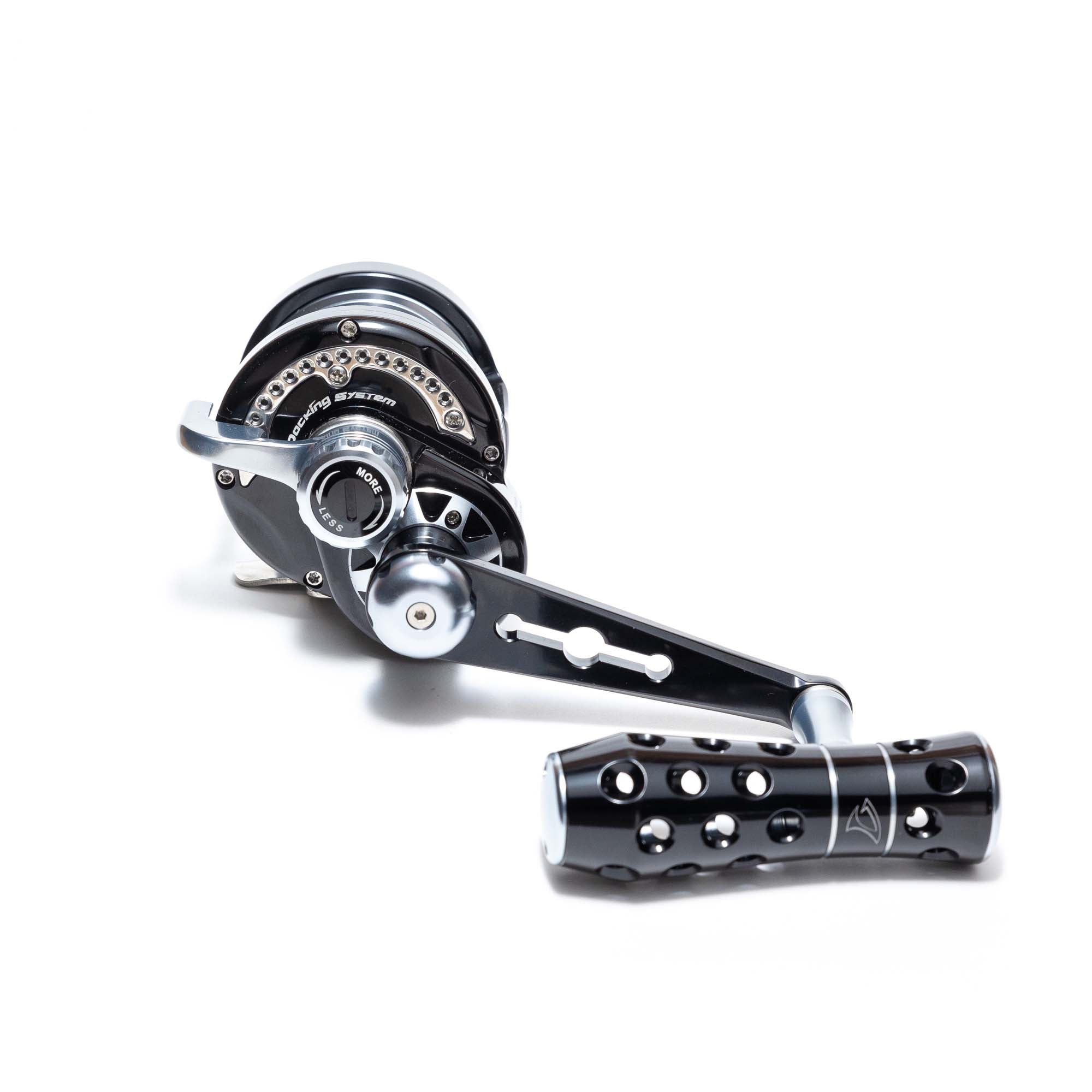 Jigging Master Powerspell PE4 Right Handed Black Grey